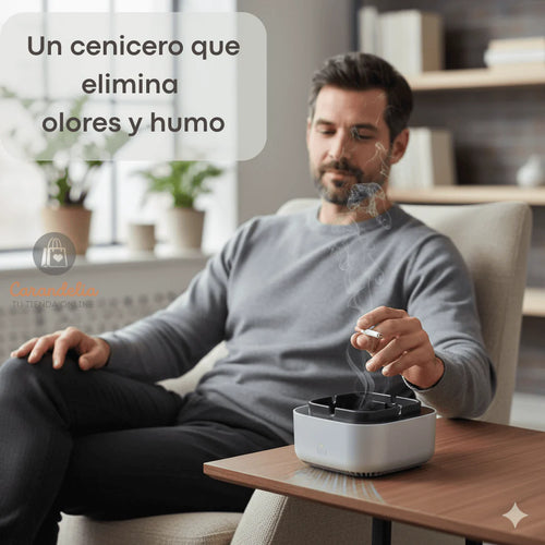 CENICERO INTELIGENTE TU AMBIENTE LIBRE DE HUMO 💨 ENVÍO GRATIS