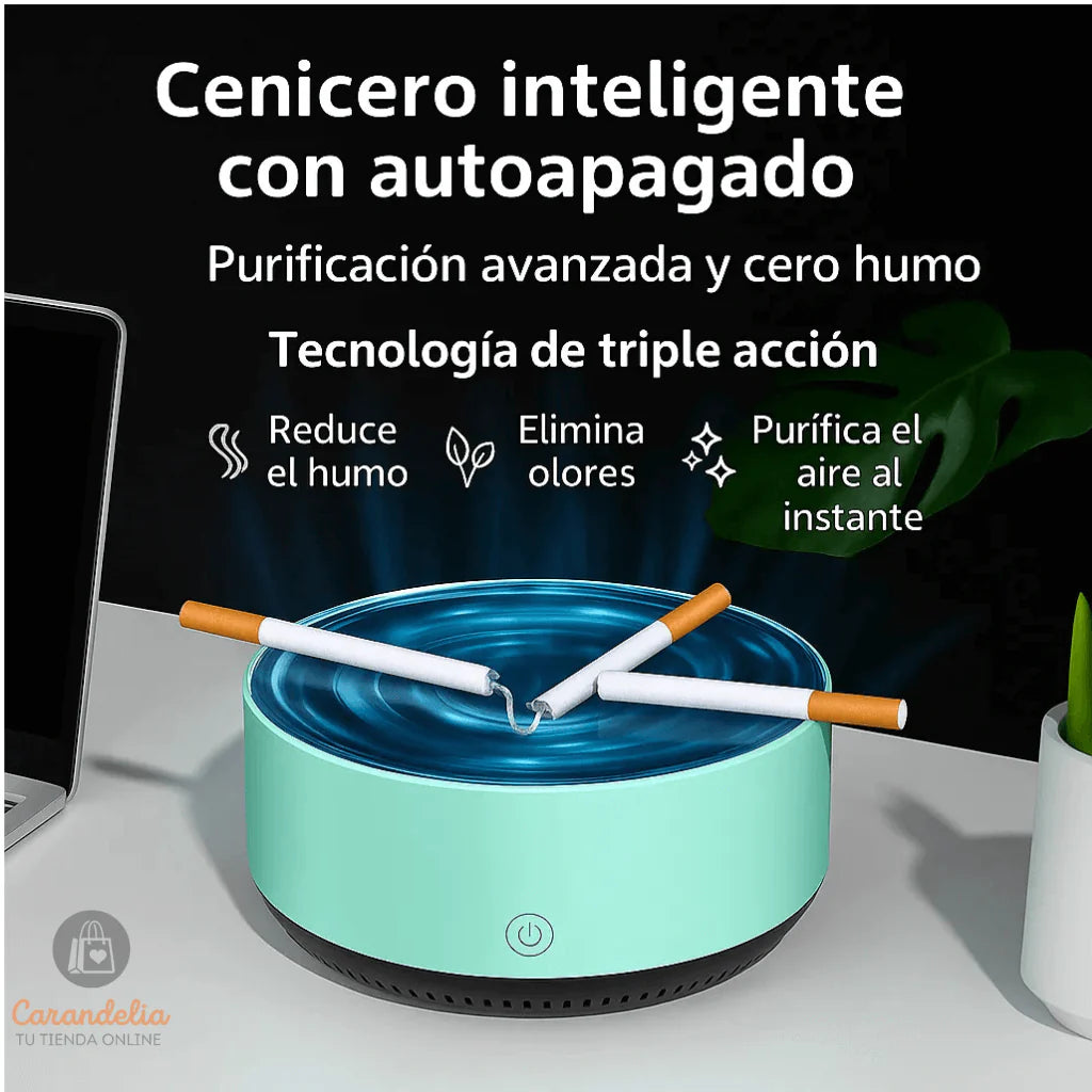 CENICERO INTELIGENTE TU AMBIENTE LIBRE DE HUMO 💨 ENVÍO GRATIS