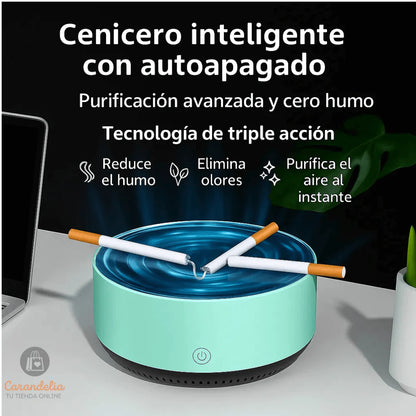 CENICERO INTELIGENTE TU AMBIENTE LIBRE DE HUMO 💨 ENVÍO GRATIS