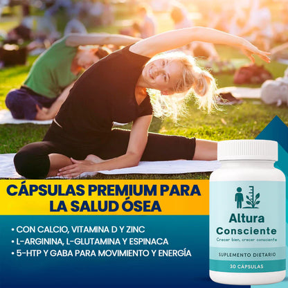 CÁPSULAS PARA AUMENTAR TU ESTATURA NATURALMENTE 🌿 ENVÍO GRATIS