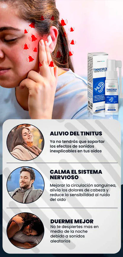 TINNIDROP SPRAY LIMPIADOR DE OÍDO 👂 CON ENVIO GRATIS