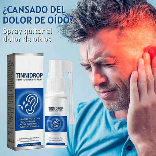 TINNIDROP SPRAY LIMPIADOR DE OÍDO 👂 CON ENVIO GRATIS